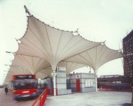 威海北路服務站-威海膜結構